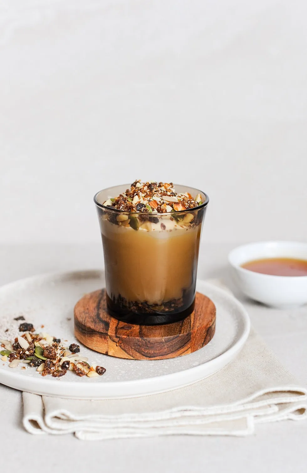 Lys Sepia Glass Tumbler 7 oz - Set of 6